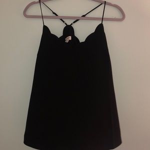 J. Crew scalloped tank top! NWT